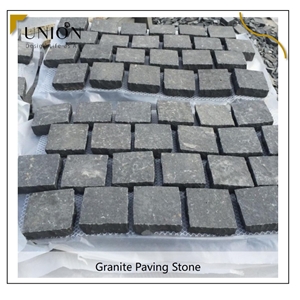 UNION DECO Natural Grey Cobble Stone Garden Sideway Paver