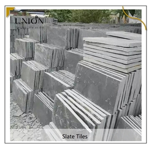UNION DECO Slate Black Slate Tile Cultured Stone For Garden