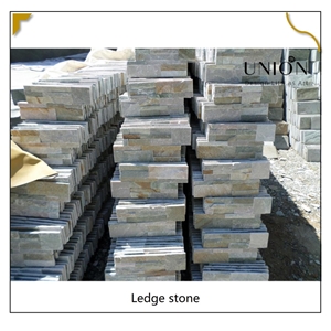 UNION DECO Thin Beige Stone Panel Natural Slate Stone Panel
