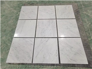 Bianco Carrara White Thin Tiles 610X610x10mm Honed Finished