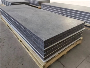 China Blue Limestone Graden Steps Natural Sides Block Steps