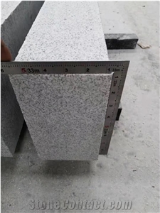 G603 White Granite Walkway Siding Curbstone