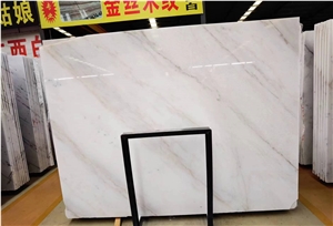 Guangxi White Marble Slabs China White Big Slabs Stock