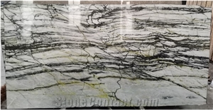 Ice Calacatta Moonlight Marble Slabs Floor Tiles