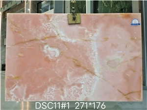 Pink Onyx Factory Supply Slabs