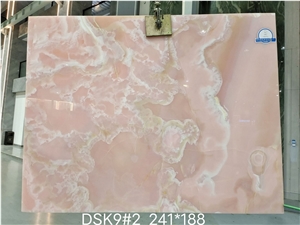 Pink Onyx Factory Supply Slabs