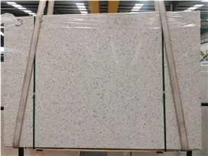 Popular White Color Terrazzo Big Slab For Walling