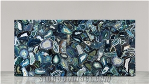 Agate Mint Gemstone Semiprecious Stone Slabs