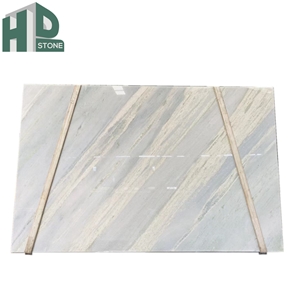 Crystal Blue Marble Polished Slabs For Floor And Wall Tiles