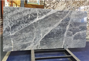 Menes Grey Marble Mayness Ash Slab In China Stone Market