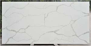 Goldtop 5003 Calacatta White Quartz Vanity Countertops