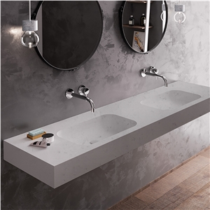 Marble Series 4022 Quartz Vanity Top With Undermounted Sink