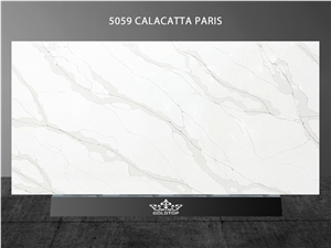 Weather Flow Bathroom Vanity Countertop 5059 Calacatta Paris