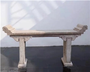 Hand Carving Natural Stone Altar Table Natural Stone Table