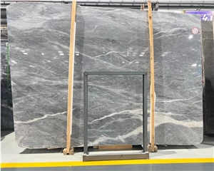 Natural Tundra Grey Marble Price Polished Grey Marble Slabs