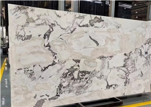 Dover White Marble Slab Polished, Caribbean Island Marble