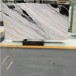 China Panda White Marble With Black Veins Wall Floor Tile