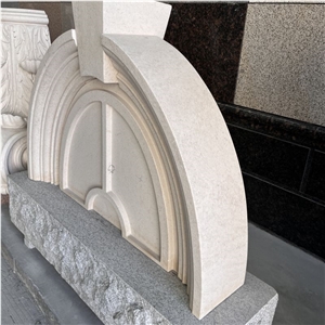 Customized Design Limestone Carving Building Ornaments