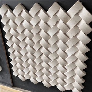High Quality Good Design Weaving Marble Mosaic Tile For Wall