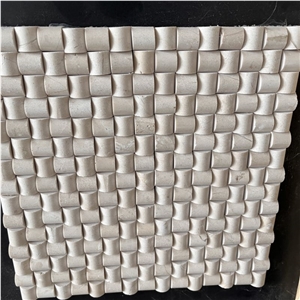 High Quality Good Design Weaving Marble Mosaic Tile For Wall