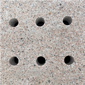Hot Sale Natural Pink Granite Tile For Exterior Wall Cladding