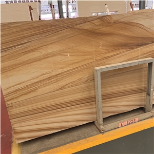 Hot Sale Yellow Sandstone Slabs For Exterior Wall Cladding