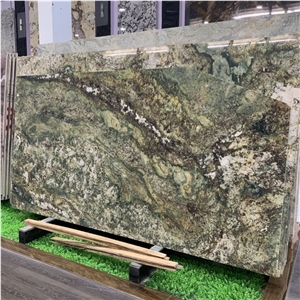 Luxury Stone Shangri-La Granite Slabs For Hotel Wall Tiles