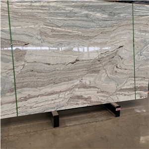 Natural India Palissandro White Marble Slabs For Wall Design