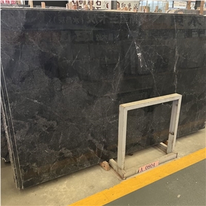 Polished Manion Grey Marble Slabs & Tiles For Interior Decor