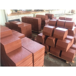 Red Sandstone For Exterior Wall Cladding