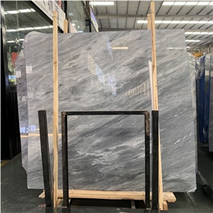 Space Grey Cloud Gray Marble Slabs For Wall Flooring Tiles