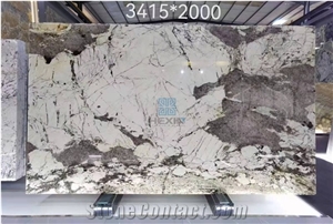 Brazil White Patagonia Quartzite Polished Big Slabs,2Cm