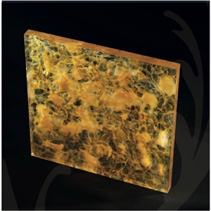 Natural Amber Tiles - The Shadow Of The Leopard
