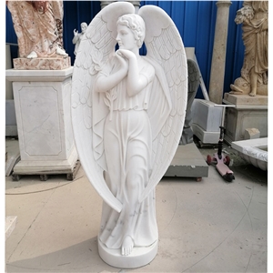 Marble Angel Sculpture,Outdoor Angel Statues For Sale