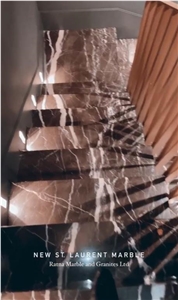 New St. Laurent Marble Staircase