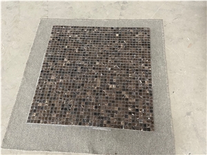 Customized Square Marble Masaic Floor Tiles