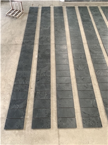 Negresco Quartzite Leather Tiles Brazil Infinity Black