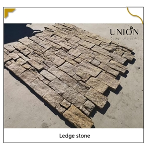 UNION DECO Natural Split Face Tiger Skin Granite Stone Panel