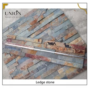 UNION DECO Thin Stacked Stone Panel Natural Split Face Stone