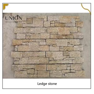 UNION DECO Tiger Skin Yellow Cladding Stone Granite Stone