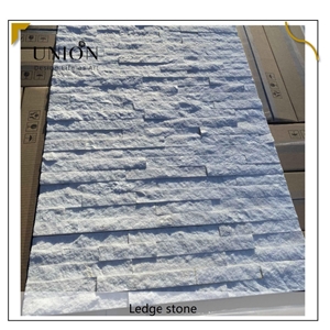 UNION DECO White Quartzite Culture Stone Thin Stone Veneer
