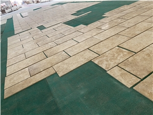 French Limestone Tiles For Building Project Wall Tiles