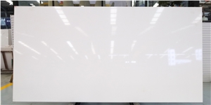 Artificial Dongxing Pure White Quartz Engineered Stone