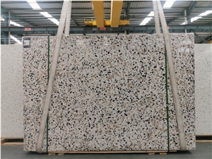 Artificial Stone Terrazzo Big Slab For Flooring Decoration