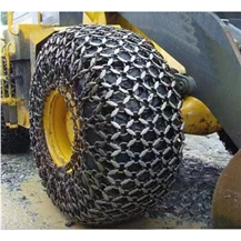 Forklift Loader Attachment Tyre/Tire Protection Chain