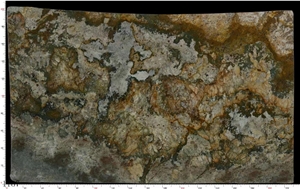 Brazil Shangrila Brown Quartzite Slab In China Stone Market