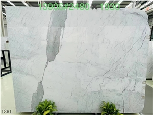 New Calacatta Oro Marble Slabs White Stone Tiles