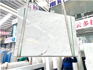 Polaris Marble Polar Bianco White Slab In China Stone Market