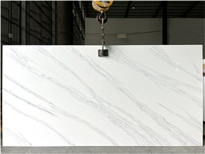 Goldtop Artificial Quartz Stone Big Slabs Home 5018 Aristen