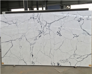 Goldtop Polished Hot-Sell White Artificial Quartz Slabs